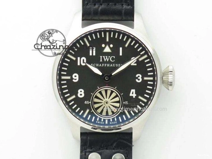 MIROTIME 0820 Breathable Big Pilot “Markus Buhler” IW5003 Turbine Movement V6F Best Edition On Leather Strap A 7334